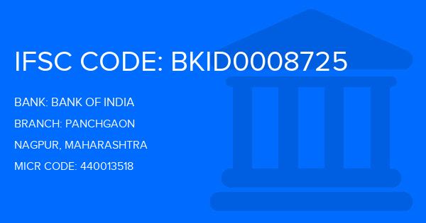 Bank Of India (BOI) Panchgaon Branch IFSC Code