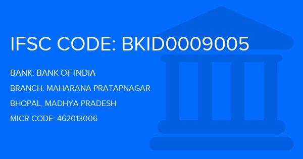 Bank Of India (BOI) Maharana Pratapnagar Branch IFSC Code