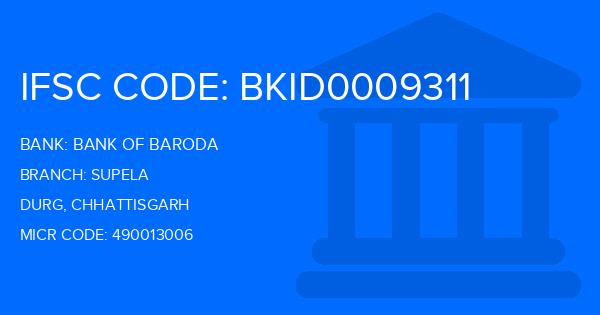Bank Of Baroda (BOB) Supela Branch IFSC Code