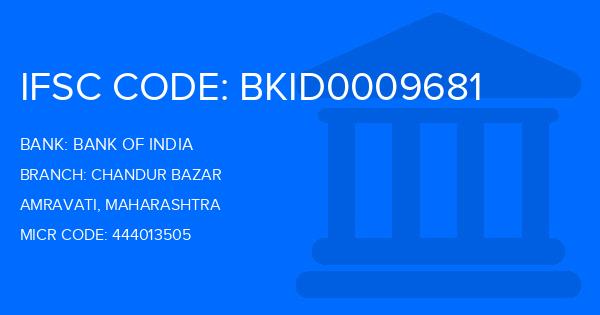Bank Of India (BOI) Chandur Bazar Branch IFSC Code