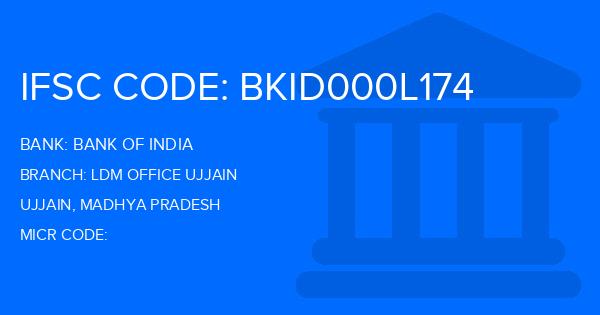 Bank Of India (BOI) Ldm Office Ujjain Branch IFSC Code