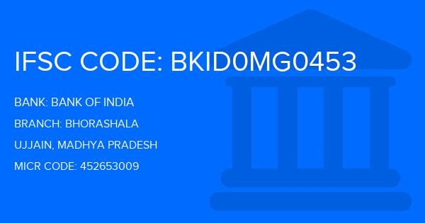 Bank Of India (BOI) Bhorashala Branch IFSC Code