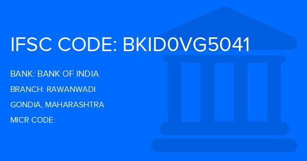 Bank Of India (BOI) Rawanwadi Branch IFSC Code