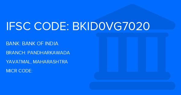 Bank Of India (BOI) Pandharkawada Branch IFSC Code