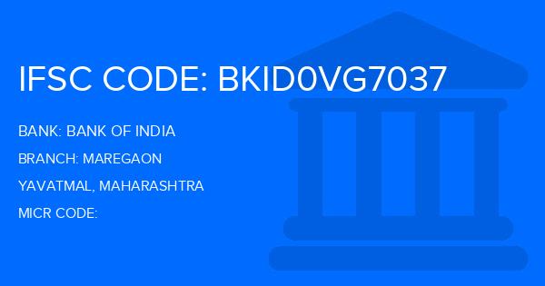 Bank Of India (BOI) Maregaon Branch IFSC Code