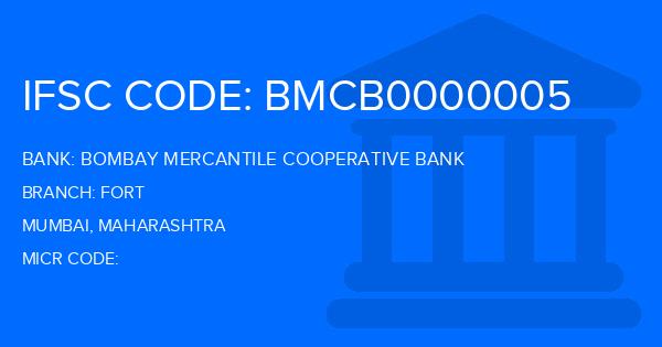 Bombay Mercantile Cooperative Bank Fort Branch IFSC Code