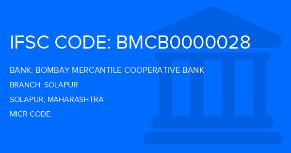 Bombay Mercantile Cooperative Bank Solapur Branch IFSC Code