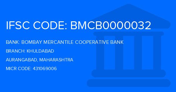 Bombay Mercantile Cooperative Bank Khuldabad Branch IFSC Code