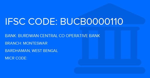 Burdwan Central Co Operative Bank Monteswar Branch IFSC Code