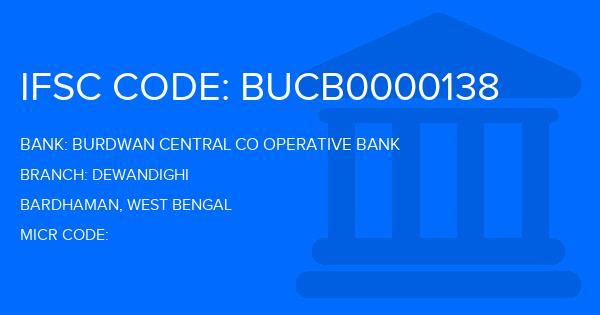 Burdwan Central Co Operative Bank Dewandighi Branch IFSC Code