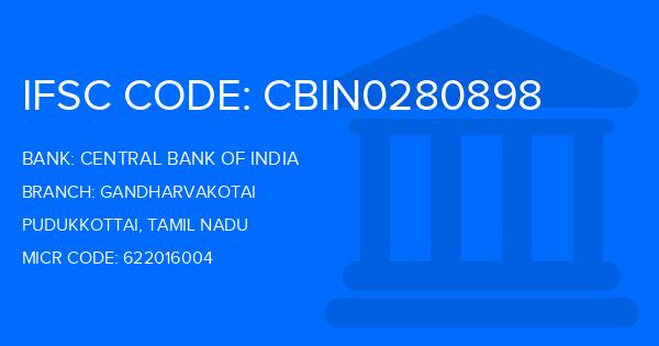 Central Bank Of India (CBI) Gandharvakotai Branch IFSC Code