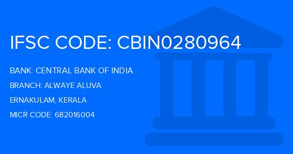 Central Bank Of India (CBI) Alwaye Aluva Branch IFSC Code
