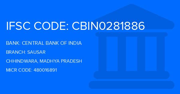 Central Bank Of India (CBI) Sausar Branch IFSC Code