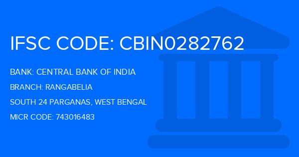 Central Bank Of India (CBI) Rangabelia Branch IFSC Code