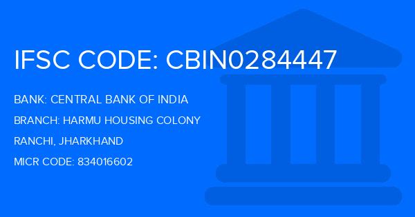 Central Bank Of India (CBI) Harmu Housing Colony Branch IFSC Code