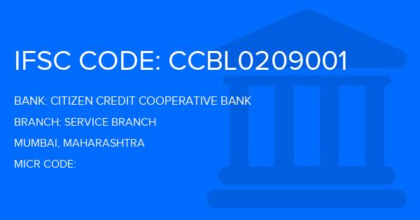 Citizen Credit Cooperative Bank Service Branch