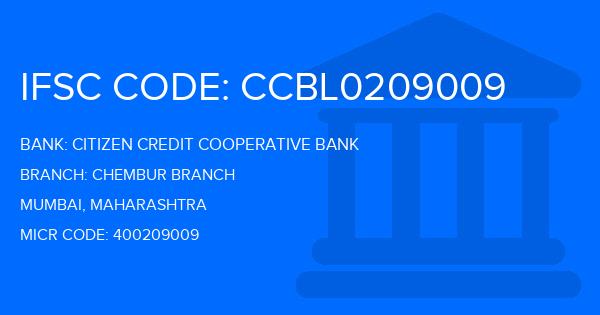 Citizen Credit Cooperative Bank Chembur Branch