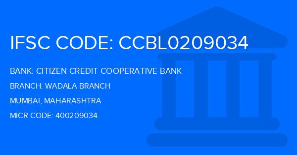 Citizen Credit Cooperative Bank Wadala Branch