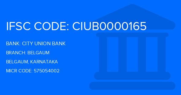 City Union Bank (CUB) Belgaum Branch IFSC Code