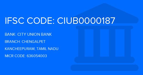 City Union Bank (CUB) Chengalpet Branch IFSC Code