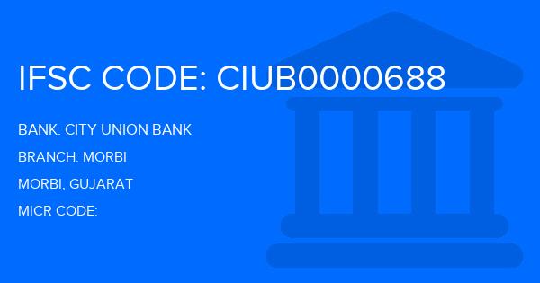 City Union Bank (CUB) Morbi Branch IFSC Code