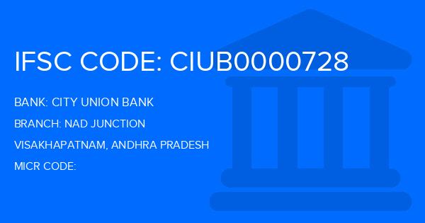 City Union Bank (CUB) Nad Junction Branch IFSC Code