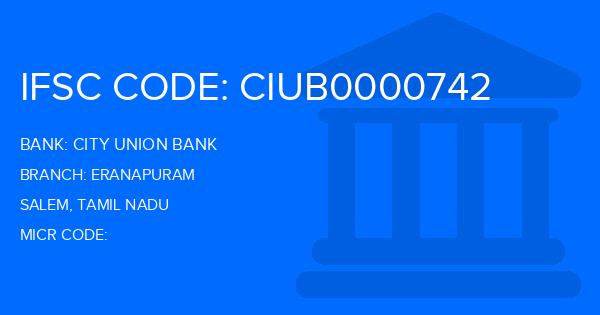 City Union Bank (CUB) Eranapuram Branch IFSC Code