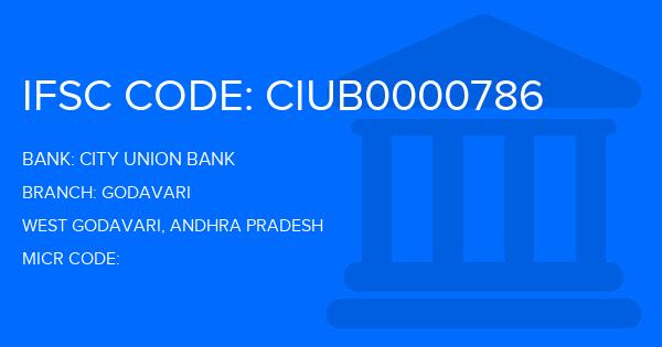 City Union Bank (CUB) Godavari Branch IFSC Code