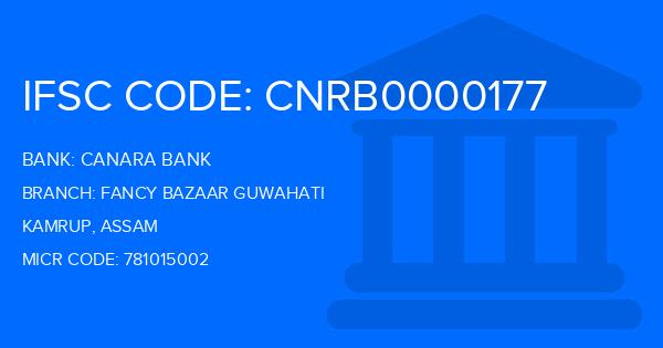 Canara Bank Fancy Bazaar Guwahati Branch IFSC Code