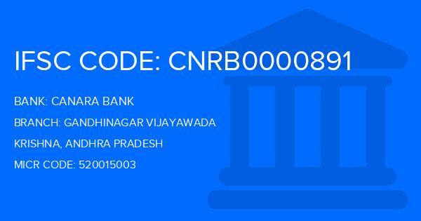 Canara Bank Gandhinagar Vijayawada Branch IFSC Code