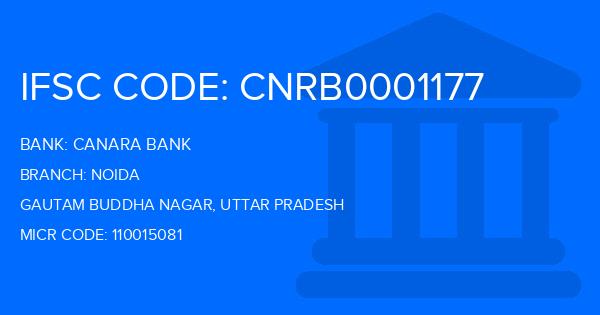 Canara Bank Noida Branch IFSC Code