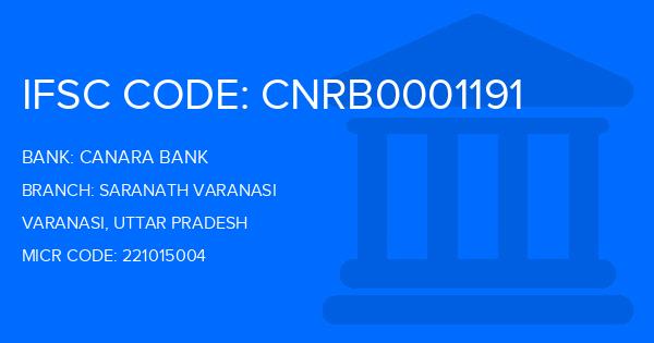 Canara Bank Saranath Varanasi Branch IFSC Code