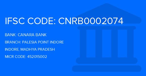 Canara Bank Palesia Point Indore Branch IFSC Code