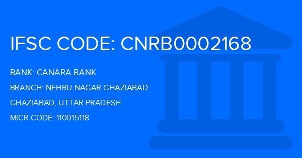 Canara Bank Nehru Nagar Ghaziabad Branch IFSC Code