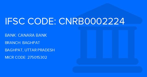 Canara Bank Baghpat Branch IFSC Code