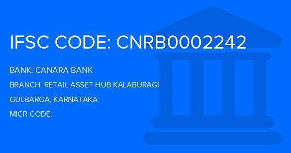 Canara Bank Retail Asset Hub Kalaburagi Branch IFSC Code