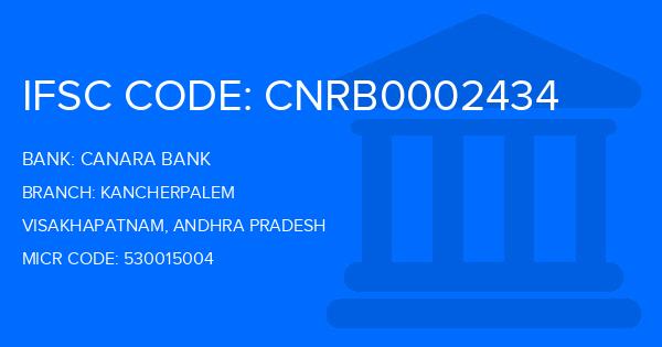 Canara Bank Kancherpalem Branch IFSC Code