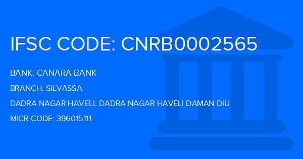 Canara Bank Silvassa Branch IFSC Code