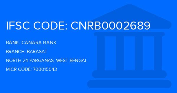 Canara Bank Barasat Branch IFSC Code