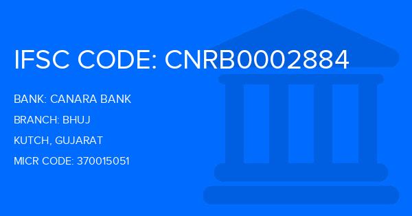 Canara Bank Bhuj Branch IFSC Code