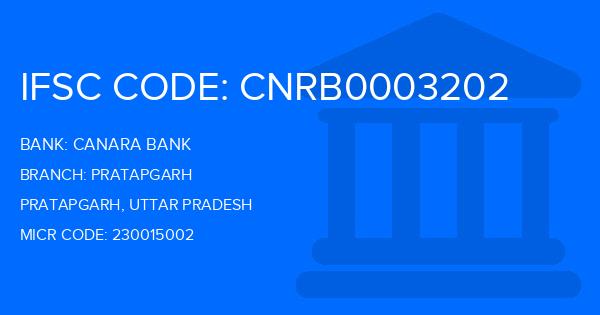 Canara Bank Pratapgarh Branch IFSC Code