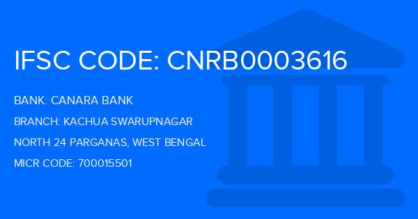 Canara Bank Kachua Swarupnagar Branch IFSC Code