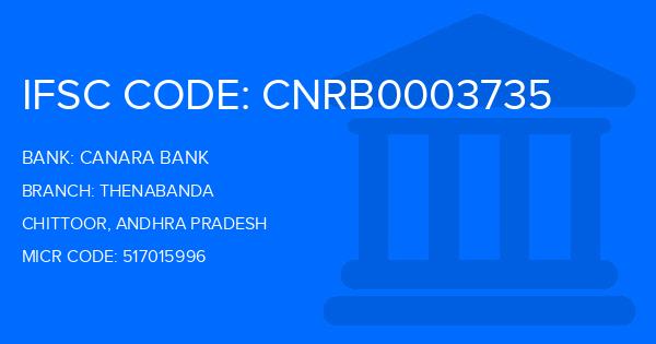 Canara Bank Thenabanda Branch IFSC Code