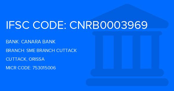 Canara Bank Sme Branch Cuttack Branch IFSC Code