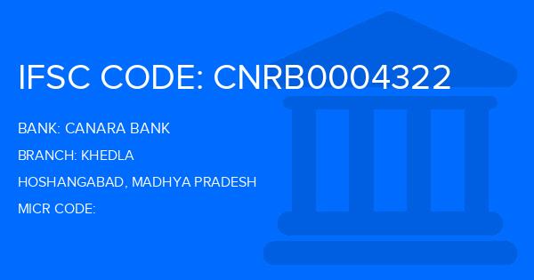 Canara Bank Khedla Branch IFSC Code