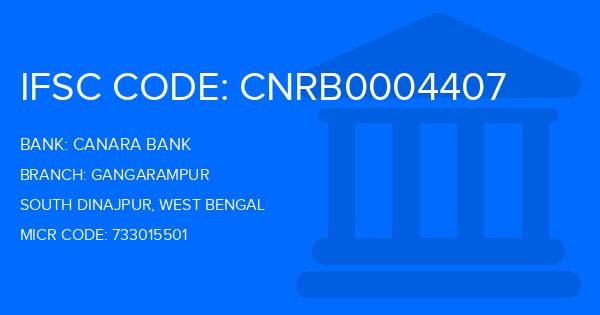 Canara Bank Gangarampur Branch IFSC Code