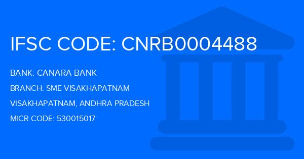 Canara Bank Sme Visakhapatnam Branch IFSC Code