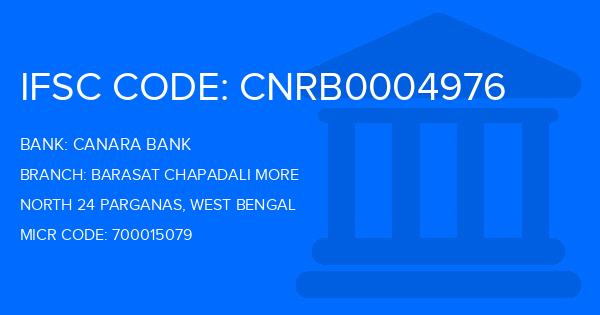 Canara Bank Barasat Chapadali More Branch IFSC Code
