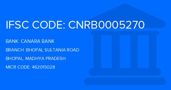 Canara Bank Bhopal Sultania Road Branch IFSC Code