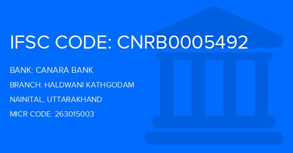 Canara Bank Haldwani Kathgodam Branch IFSC Code